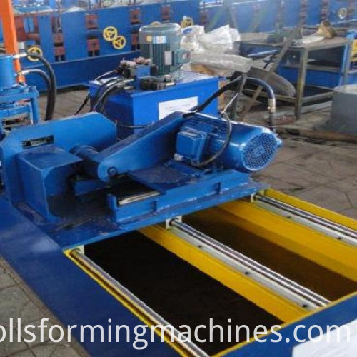 Roll Forming Machine shearing system Roll Forming Machine shearing system